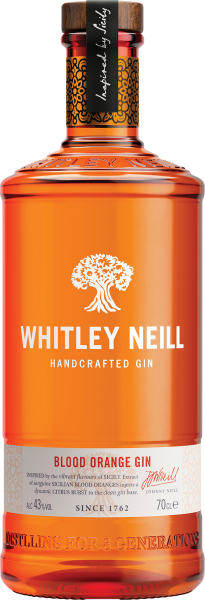 Blood Orange Gin - Whitley Neill - farblos
