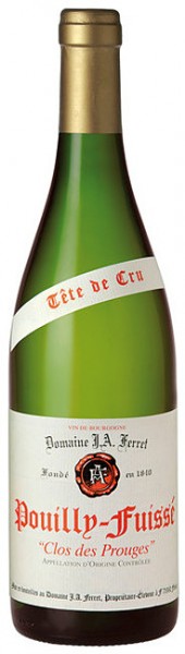 Pouilly Fuissé Tete de Cru Clos des Prouges - Domaine Ferret - Weißwein