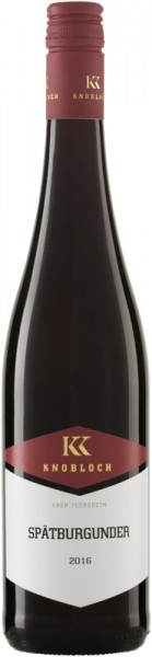 Spätburgunder mild - Weingut Knobloch - Rotwein