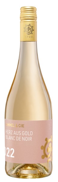 Herz Aus Gold Blanc De Noir Trocken - Weingut Hammel & Cie - Roséwein