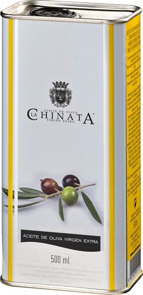 Aceite de Oliva Virgen Extra Lata Grande MHD05/2024 - La Chinata - farblos