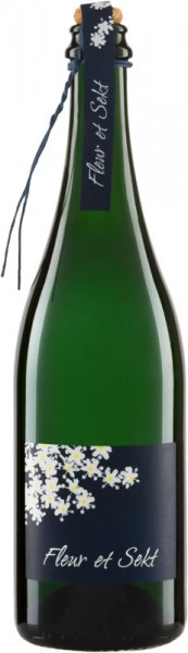FLEUR ET SEKT Aperitif mit Sekt und Holunderblüten - Sektkellerei Am Turm - Weißwein
