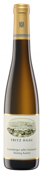 Brauneberger Juffer-Sonnenuhr Riesling Auslese Goldkapsel - Fritz Haag - Weißwein
