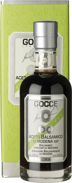 Gocce Aceto Balsamico di Modena 4 Travasi (4 Jahre gereift) MHD 03/2032 - Gocce - farblos