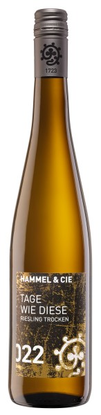 Tage Wie Diese Riesling Trocken - Weingut Hammel & Cie - Weißwein