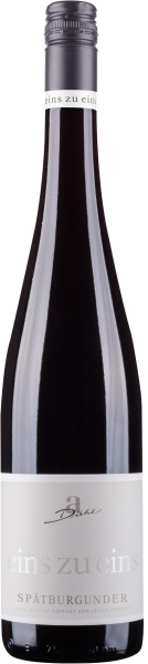 Spätburgunder eins zu eins trocken - Weingut Diehl - Rotwein