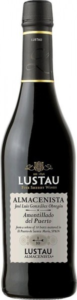Almacenista-Sherry Amontillado de Puerto 1/10 - Emilio Lustau - Rotwein