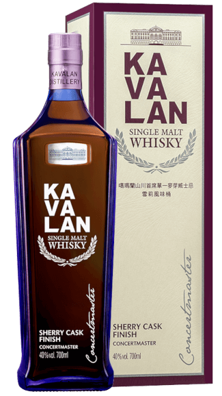 Kavalan Concertmaster Sherry Cask Finish - Kavalan - farblos