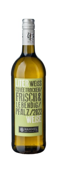 Literweise Cuvée Weiss Trocken - Weingut Hammel & Cie - Weißwein
