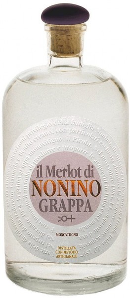 Grappa di Merlot Monovitigno Vigneti - Nonino - Rotwein
