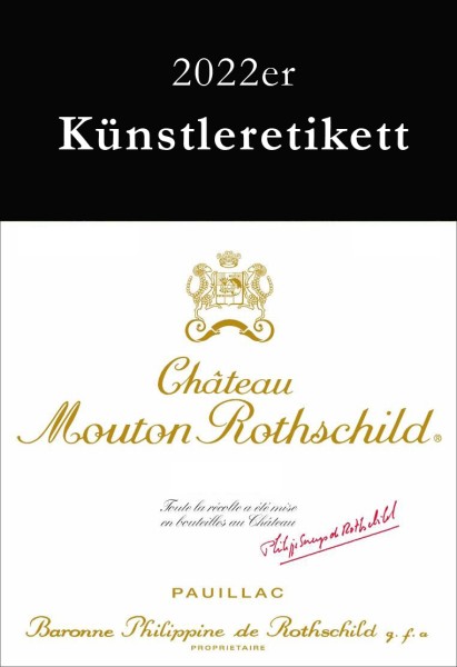 Château Mouton-Rothschild - 1. Cru Classé Pauillac - Rotwein