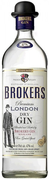 Broker´s dry Gin 40% vol. - Broker´s Dry Gin - Weißwein