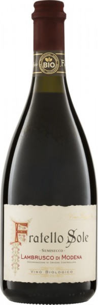 Lambrusco FRATELLO SOLE Semisecco - Cantine Riunite - Weißwein