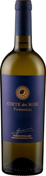 Terre Siciliane Vermentino Etichetta Blu - Corte dei Mori - Weißwein
