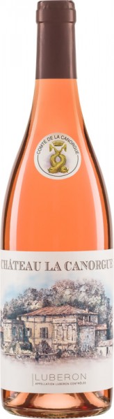 Luberon Rosé - Château la Canorgue - Roséwein
