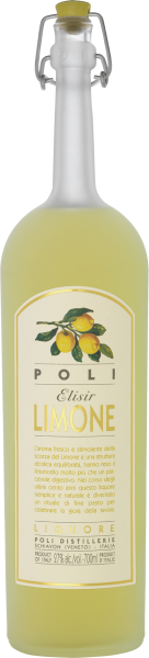 Elisir Limone Zitronenlikör - Jacopo Poli - farblos