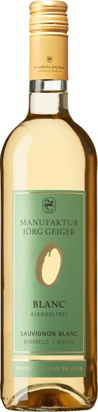 O - Blanc - Sauvignon Blanc l Mirabelle l Blüten - Manufaktur Jörg Geiger - Weißwein