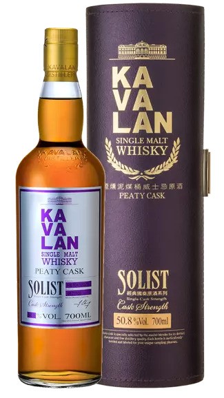 Kavalan Solist Ltd. Peaty Cask 51,6% - Kavalan - Weißwein