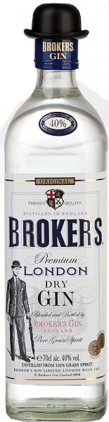 Broker´s dry Gin 47% vol. - Broker´s Dry Gin - Weißwein