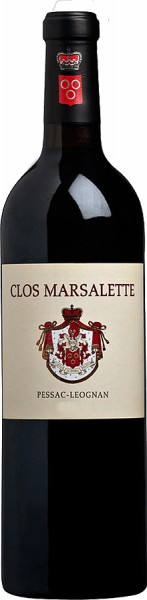Clos Marsalette - Pessac Leognan - Rotwein