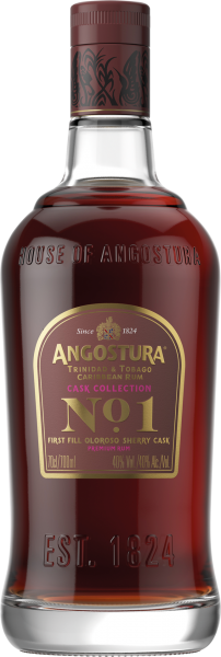 Angostura Cask No.1, Ed. 3 Oloroso Cask First Filled Olorso Sherry - Angostura - farblos