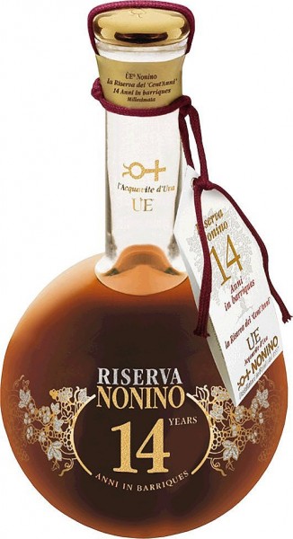 Grappa Ùe Riserva Dei Cent´Anni 14 Jahre - Nonino Distillatori - farblos